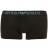 Boxer Emporio Armani Marron en coton stretch, logo bleu