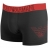 Boxer Emporio Armani Noir et Orange en coton stretch