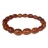 Bracelet Ambre Olives cognac