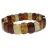 Bracelet Ambre rigide multicolore