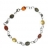 Bracelet Argent & Ambre Elise multicolore