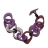 Bracelet Cadena Lila Morado