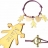 Bracelet chérubin - Plaqué Or et Nacre