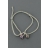 Bracelet Cordon<a title='Cadeau Saint Valentin' href='http://www.familyby.com/boutiques/index/7' style='text-decoration:none; color:#333' target='_blank'><strong> Amour </strong></a>Eternel