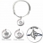 Bracelet croix argent