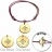 Bracelet croix plaqué or