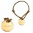 Bracelet Kids médaille plaqué or
