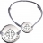 Bracelet mini jeton croix occitane arg