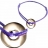 Bracelet mini jeton or jaune