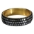 Bracelet Miroirs noir