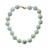 Bracelet perles de jade fermoir or