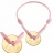 Braclelet mini jeton plaqué or
