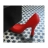 Cale-porte design Red Shoes