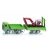 Camion Avec Remorque Et Excavateur