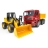 Camion benne avec tractopelle