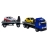 Camion de transport avec remorque