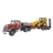 Camion Mack de transport avec tractopelle