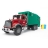 Camion poubelle Mack et 2 poubelles