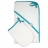 Cape et gant de bain coton bio