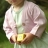 Cardigan coton bio