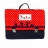 Cartable enfant pois rouge