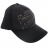 CASQUETTE NOIRE EN COTON - Doublure Matelassée