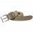 Ceinture ajustable beige Tressée extensible