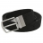 Ceinture ajustable et réversible Calvin Klein Jeans Noire