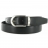 CEINTURE ARDILLON ROND REVERSIBLE - Noir ou Chocolat