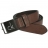 Ceinture Calvin Klein boucle pleine Marron