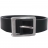 CEINTURE CUIR NOIR HOMME - Boucle Ardillon