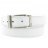CEINTURE EN CUIR AVEC BOUCLE ARDILLON - Blanche ou Beige