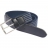 Ceinture en tissu extensible bleue marine