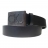 CEINTURE HOMME A BOUCLE - Cuir noir