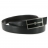 CEINTURE PLAQUE LAQUEE REVERSIBLE - Noir ou Chocolat
