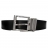 CEINTURE REVERSIBLE EN CUIR - Noir & Marron