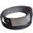 CEINTURE REVERSIBLE LOGO JACQUARD - Plaque Acier