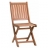 Chaise d exterieur en bois tropical pliante