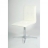 Chaise design matelassée Matelli Couleur Blanc Matière Polyurethane