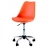 Chaises de bureau design Irène (X2) Couleur Orange Matière Polypropylene