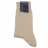 Chaussettes en Coton Beige