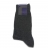 Chaussettes en Coton Gris Anthracite