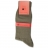 Chaussettes en fil d'écosse et Lycra Kaki Pascal Morabito