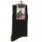 Chaussettes Hautes Coton Extensible Noir