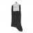 Chaussettes Marion Roth en coton gris Anthracite