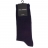 Chaussettes Ted Lapidus marines Côtelées