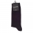 Chaussettes Ted Lapidus noires côtelées