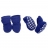 Chaussons bébé anti-dérapants laine - Bleu 4 - 8 mois (8 cm environ)