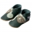 Chaussons cuir souple - Tortue