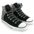 Chaussures Converse Noir Gris